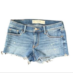 Abercrombie Women's Denim Shorts - Size 00